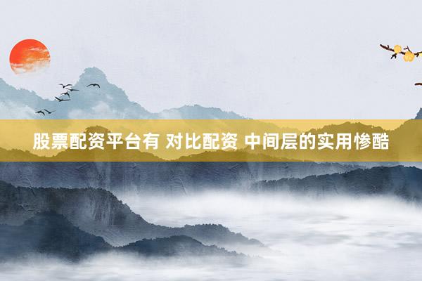 股票配资平台有 对比配资 中间层的实用惨酷